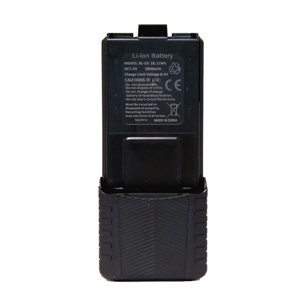 Baofeng batterie 3800mah li-ion battery foruv-5r v2+ uv5rq bf-f8 bf-f8+ bf-f9 bf-f8hp dm-5r two way radio walkie talkie