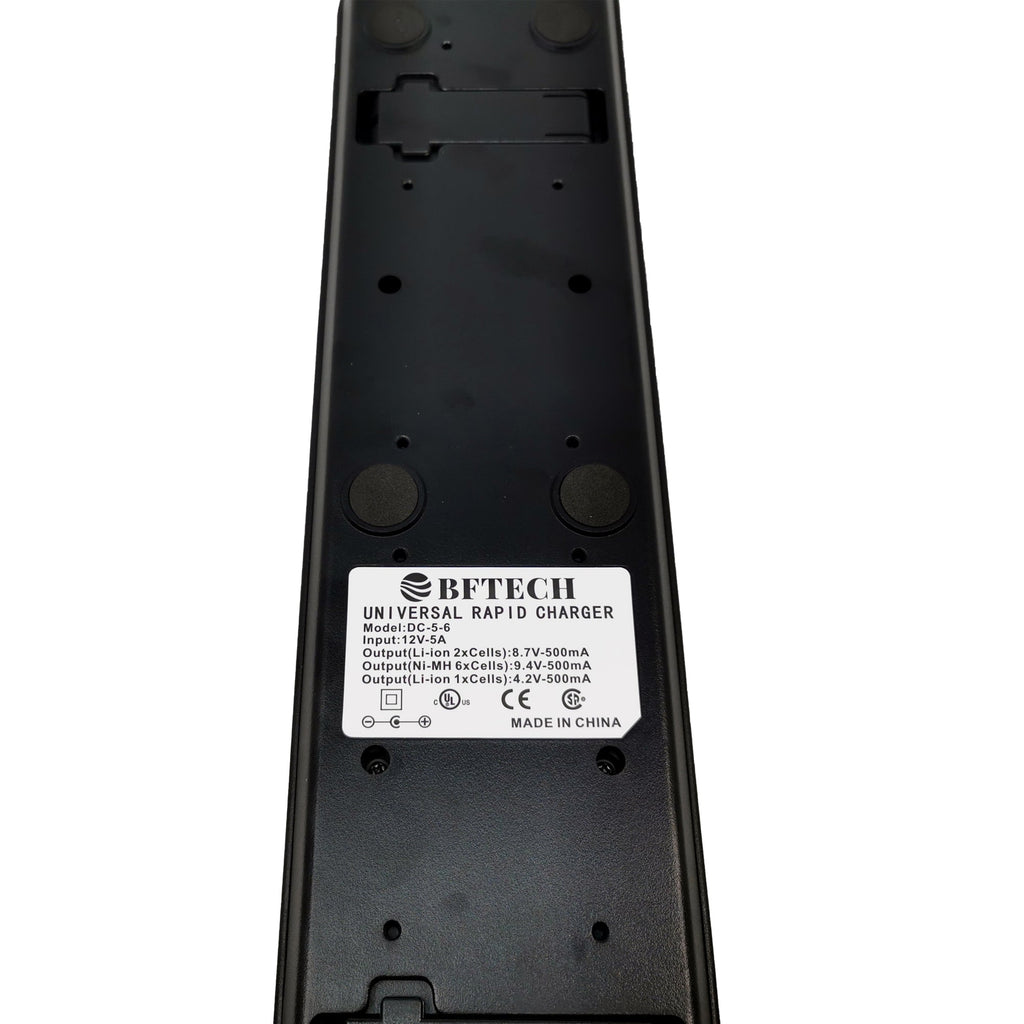 bftech dc-5-6 6-way gang charger for bf-f8rt,bf-f8hp, uv-5riii,bf-f5xt, bf-f5xp, bf-f8+, baofeng uv-5r (bl-5 battery)