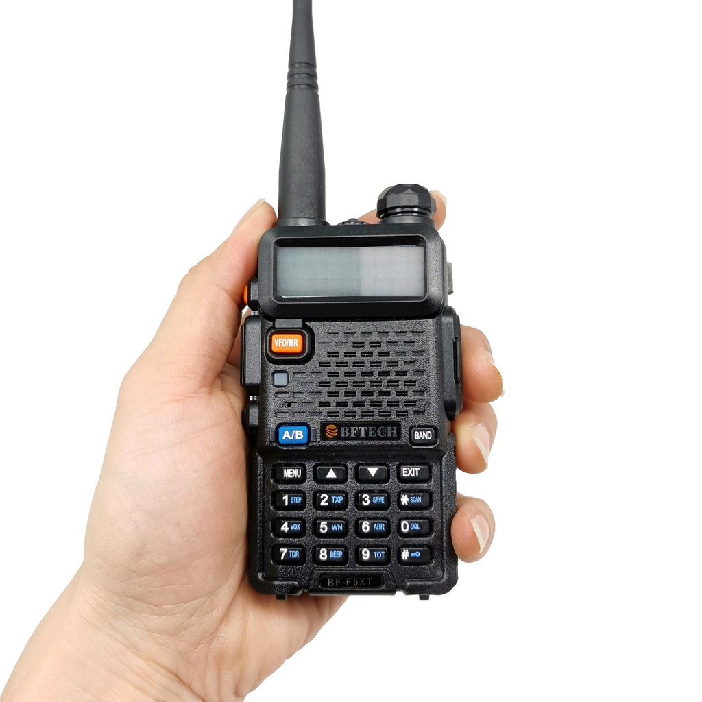BFTECH BF-F5XT Two-Way Radio transceiver dual band 144-148/430-450 mhz chipsets upgraded (ic certified:25769-bfuv8988)