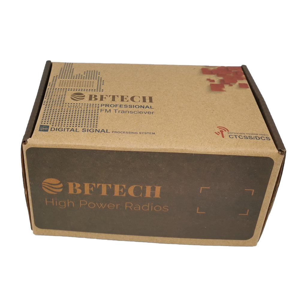 BFTECH BF-F5XT Two-Way Radio transceiver dual band 144-148/430-450 mhz chipsets upgraded (ic certified:25769-bfuv8988)