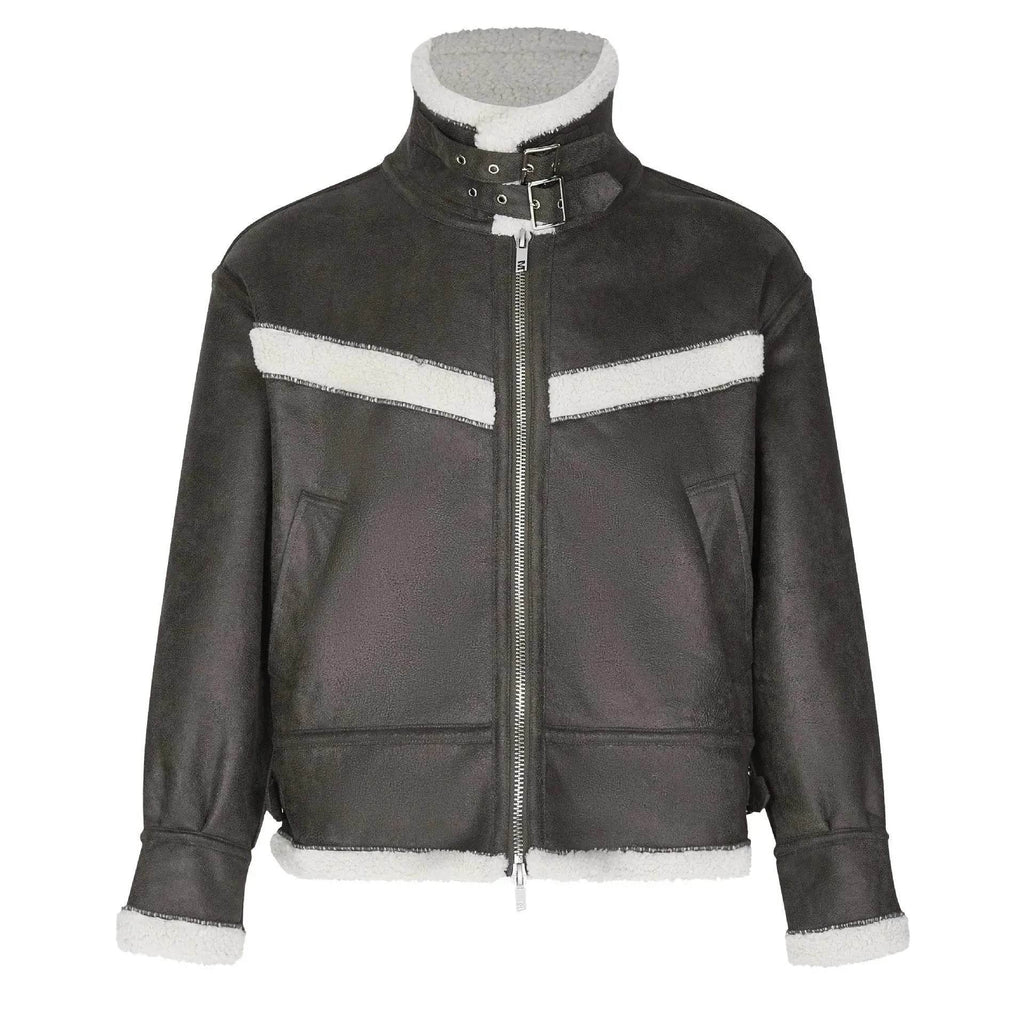 All-in-one Buckled Cotton Coat Jacket Men