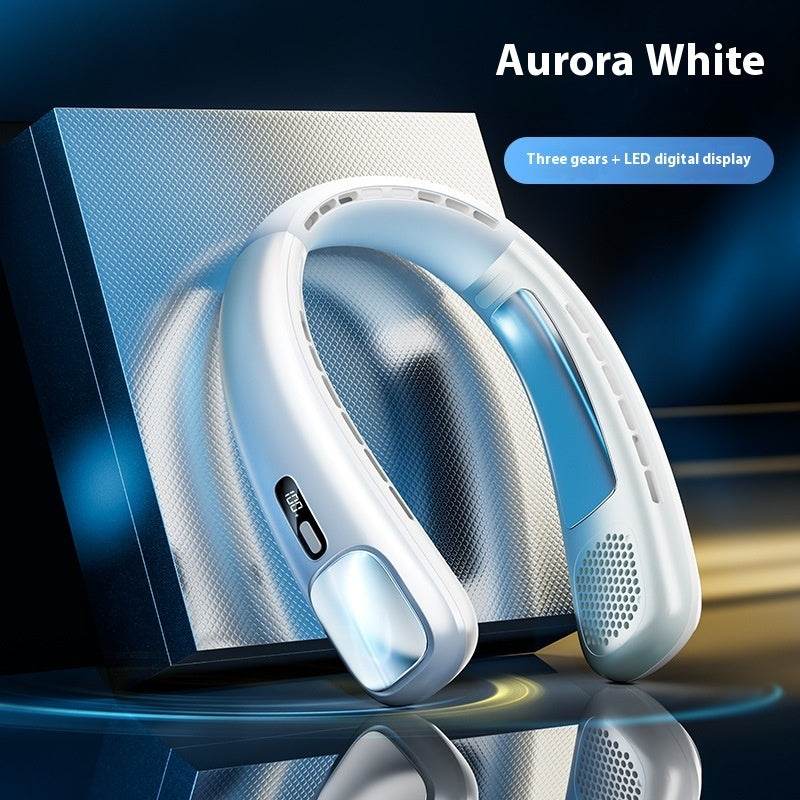 Super cool Rechargeable Bladeless Halter Neck Fan