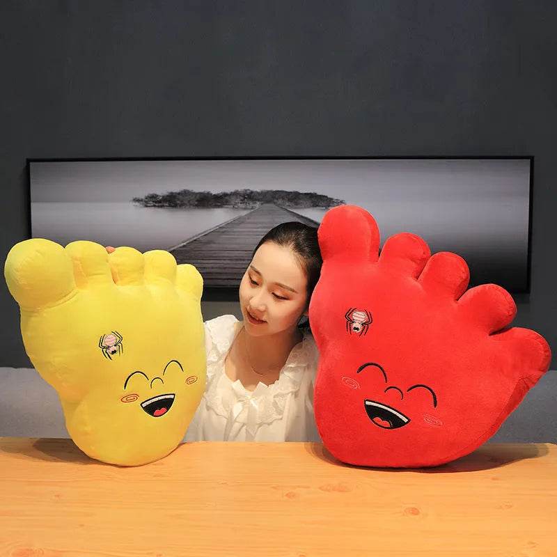 Creative Big Feet Nap Pillow Plush Toys Contented Chang Le