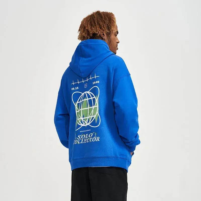 Spring And Autumn Fashion Personalized Hoodie Sweatshirt For Men
