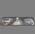 12-inch Smart Voice-activated  Car Rearview Mirror Tachograph, 170 wide angle,  Dashcam Camera Recorder. Front and Back view dual Camera.