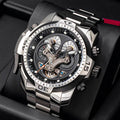 REEF TIGER Designer Sport Mens Watch Rose Gold Date Day Complicated Mechanical Bracelet Watch RGA3503
