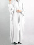 Abaya for Umrah Jalabiya for Women Plain Kaftan Abaya  Arabwear for Women