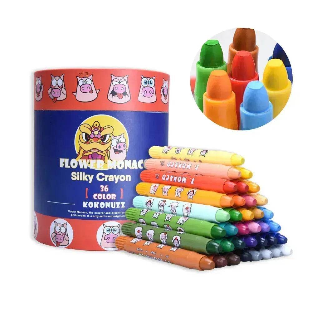 Washable Baby Rotating Mouse Crayon Set