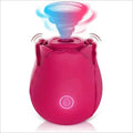 Rose Sec Sucking Tongue Licking Vibrating Toy Rose Toy for Women