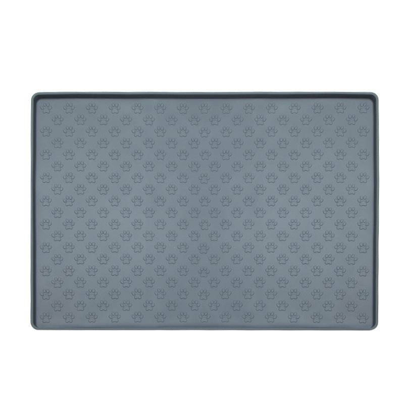 Spot Pet Mat, Waterproof And Easy To Clean Silicone Dog Mat, Cat Mat, Square Pet Placemat, Pet Supplies