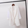Spring Summer Formal Office Blazer Jacket for women