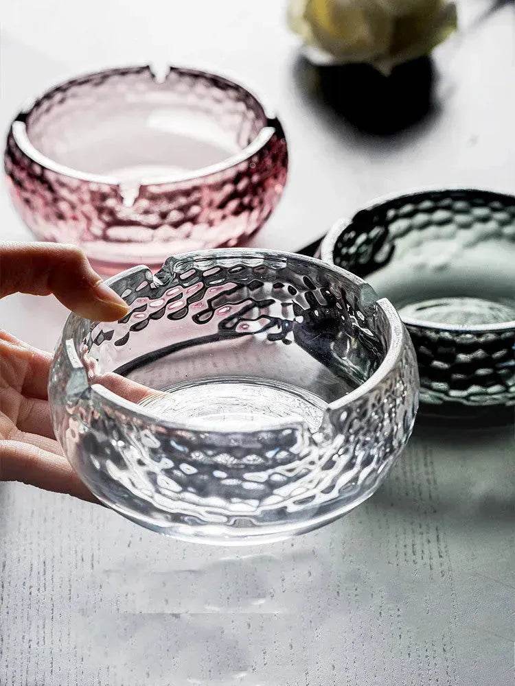 Luxury Crystal Glass Office Cigar Ashtray