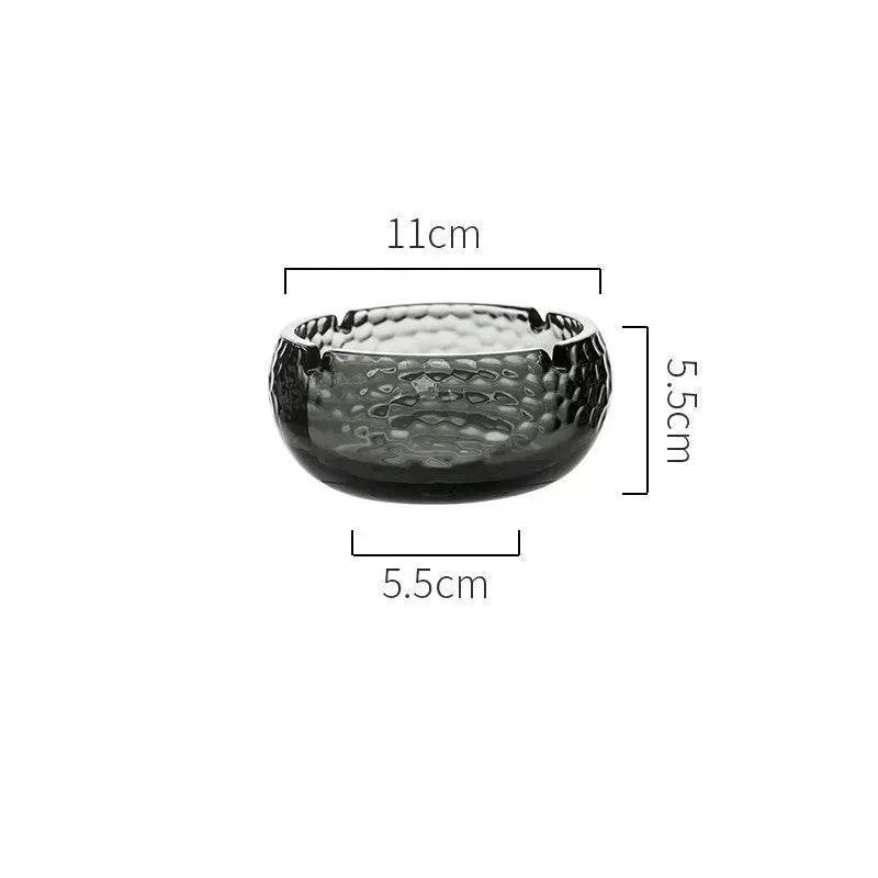 Luxury Crystal Glass Office Cigar Ashtray