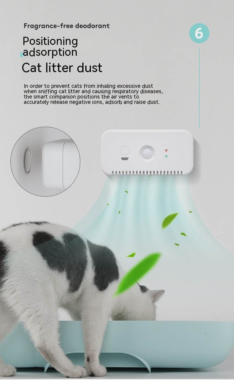 Smart Cat Litter Box Pet Deodorizer Pet Air Purifier