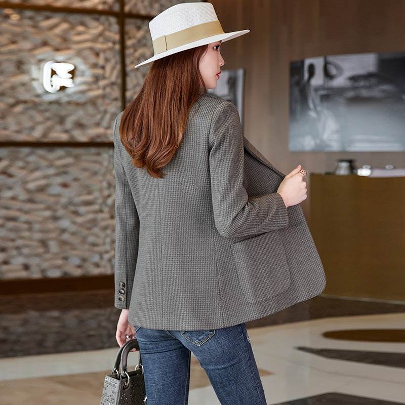 Professional office Business Tweed Blazer Women