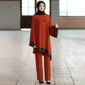 Co ord set  for Arabwomen Two piece outfit for Arabwomen Hijab Suit for Women