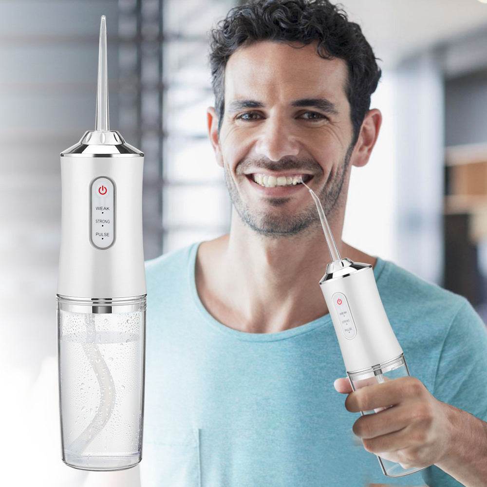 Cordless Dental Electric Flosser High Speed water Spray Oral Irrigator
