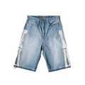 Hip Hop Shorts - Bones Shorts Design Denim Shorts for Men - Jeans shorts