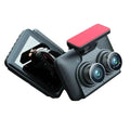 Smart WDR AND HDR 4 Inch Dashcam HD 1080P Infrared Night Vision Camera, 170 wide angle with reverse image Motion detection, Loop video, front and back video function suitable for your car and house.