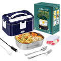 Portable Electric Lunch Box – 304 Stainless Steel, Car & Home Use
