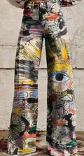 Women's Casual Pants Thin Imitation Jeans