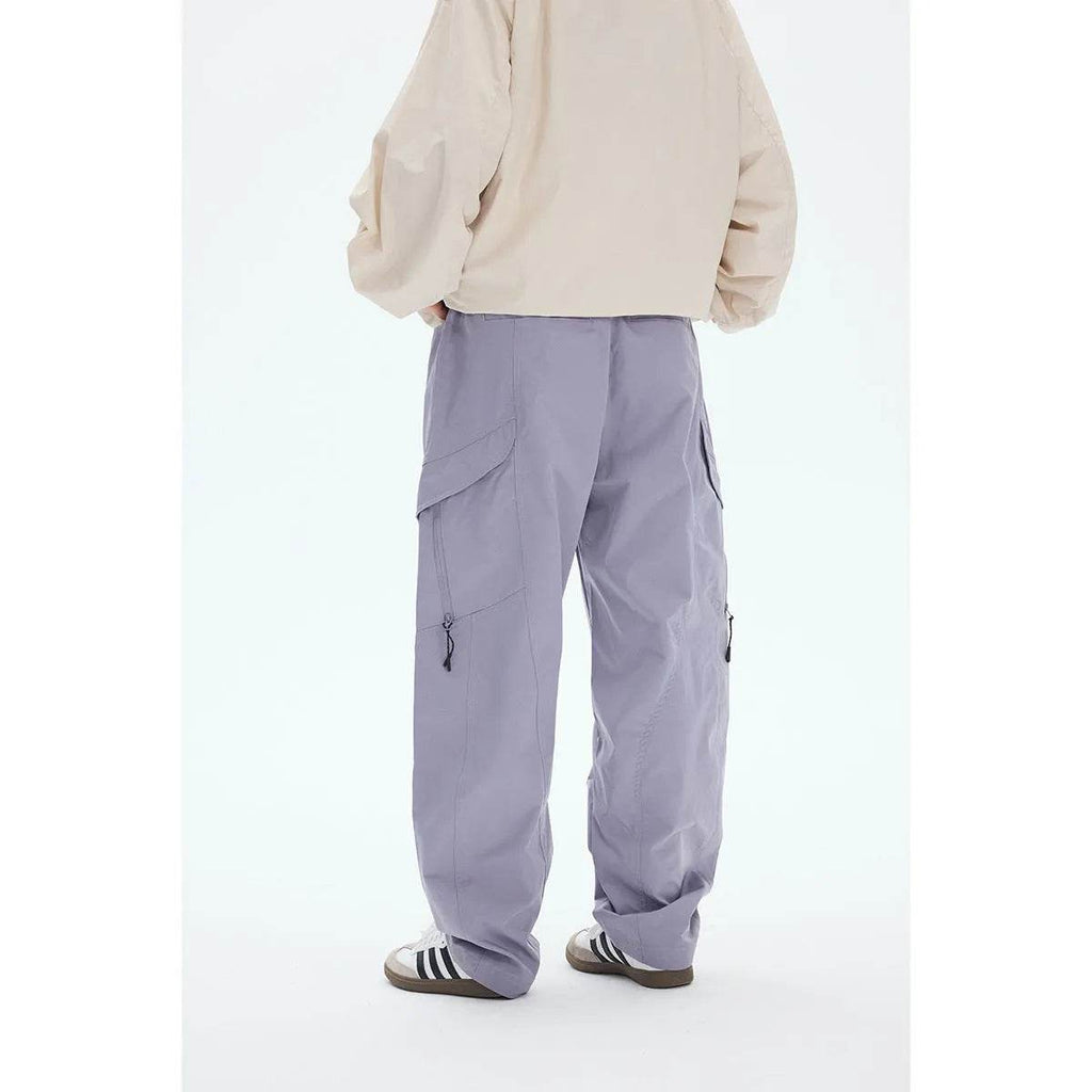 Leisure Cargo Chemical Fiber Blend Men's Trousers