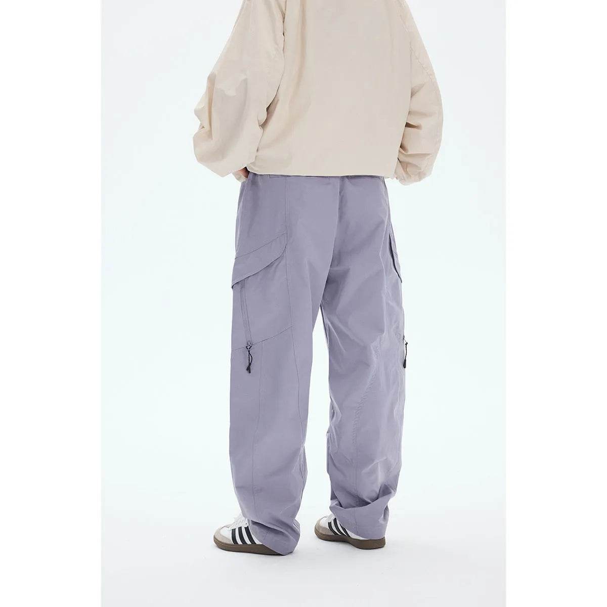 Leisure Cargo Chemical Fiber Blend Men's Trousers