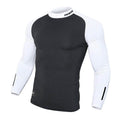 Muscle fit Long sleeve Gym shirt Sports Leisure Top for men
