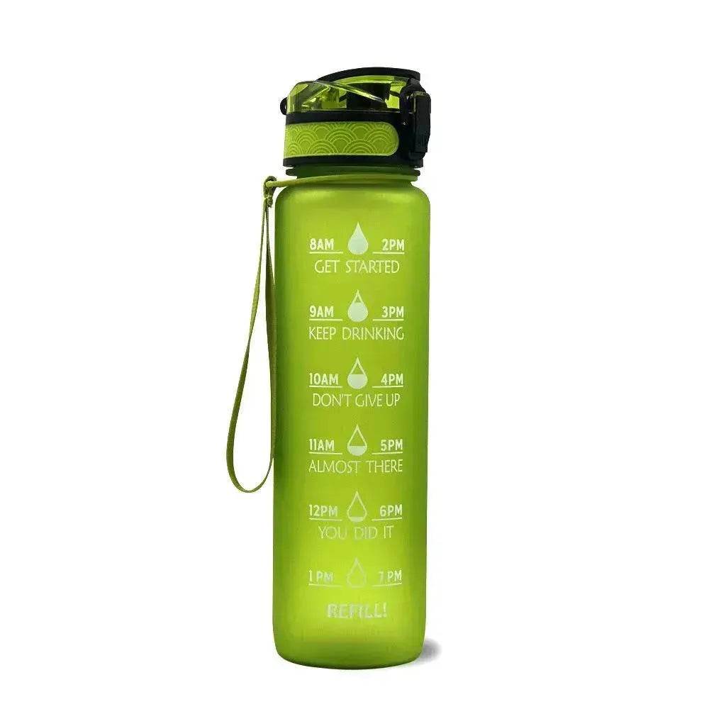 1L Tritan Hydrated Water Bottle for Sport Fitness