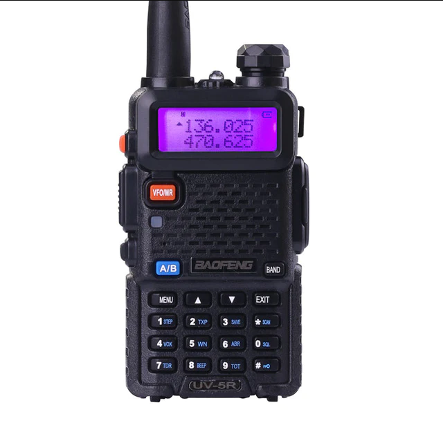 Baofeng UV5R 8w vhf/uhf dual band radio transceiver