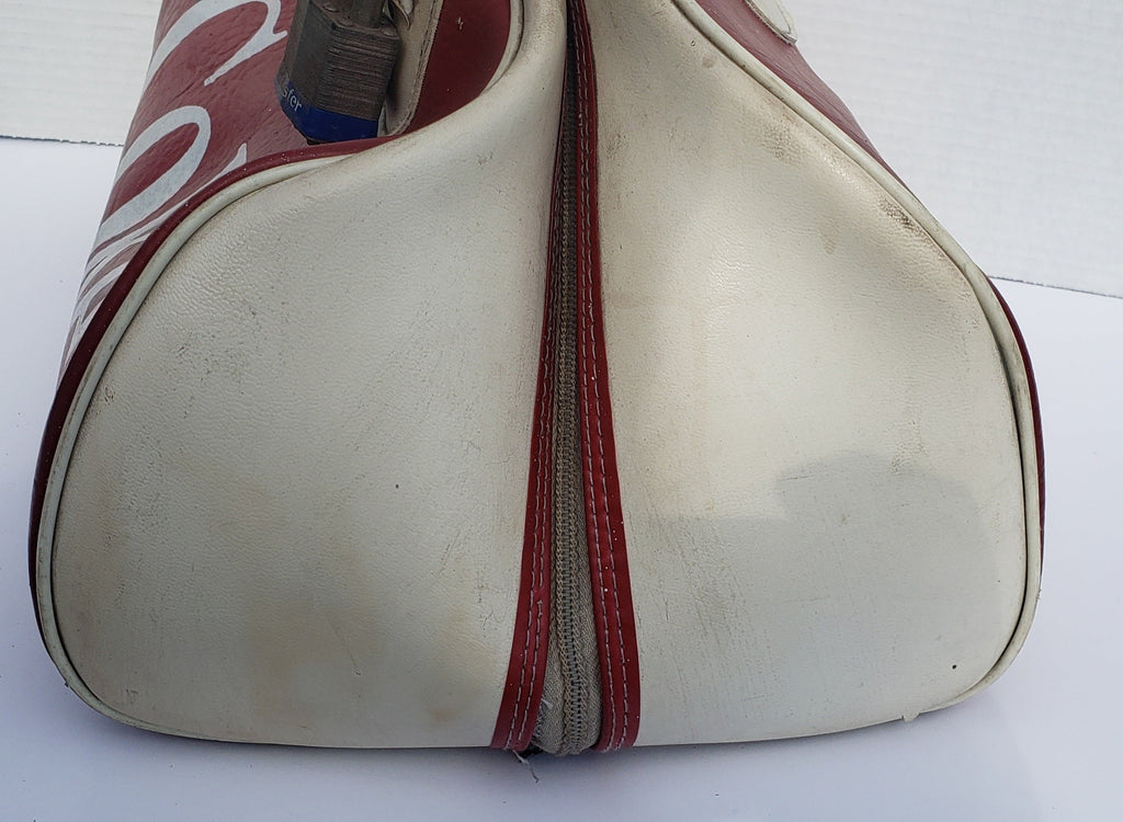 Enjoy Coke Vintage Leather Duffle Bag