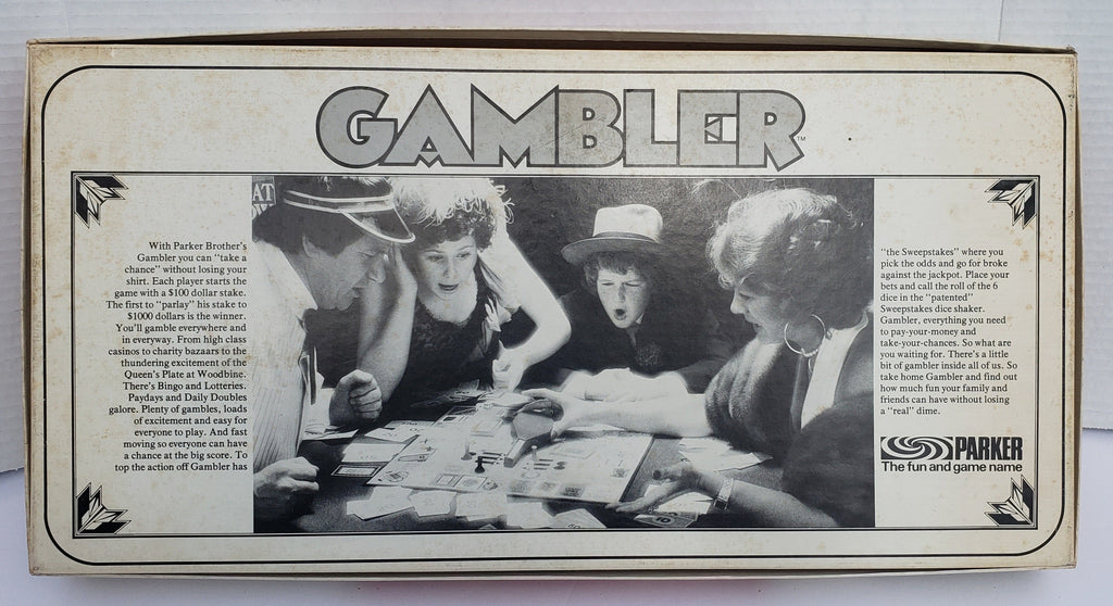 GAMBLER Vintage Board Game - 1975
