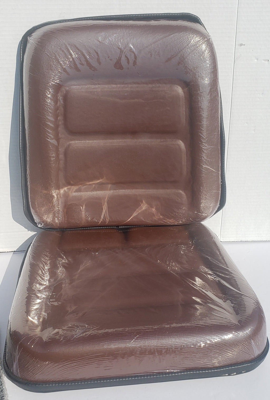 Universal PVC Tractor Seat Replacement - Brown