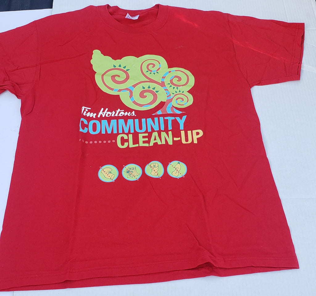 Tim Hortons Community Clean-Up T-Shirt - Large