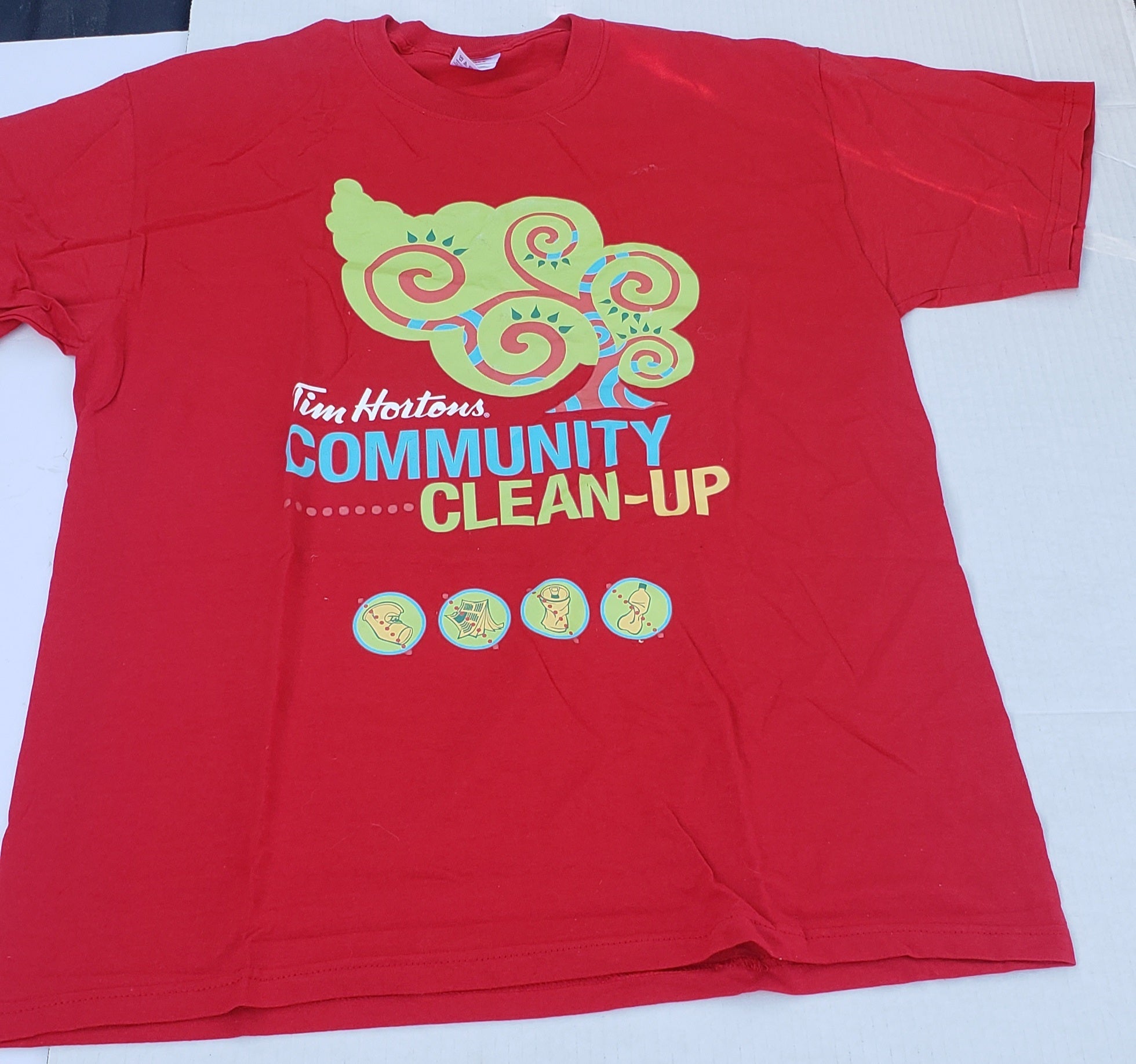 Tim Hortons Community Clean-Up T-Shirt - Large
