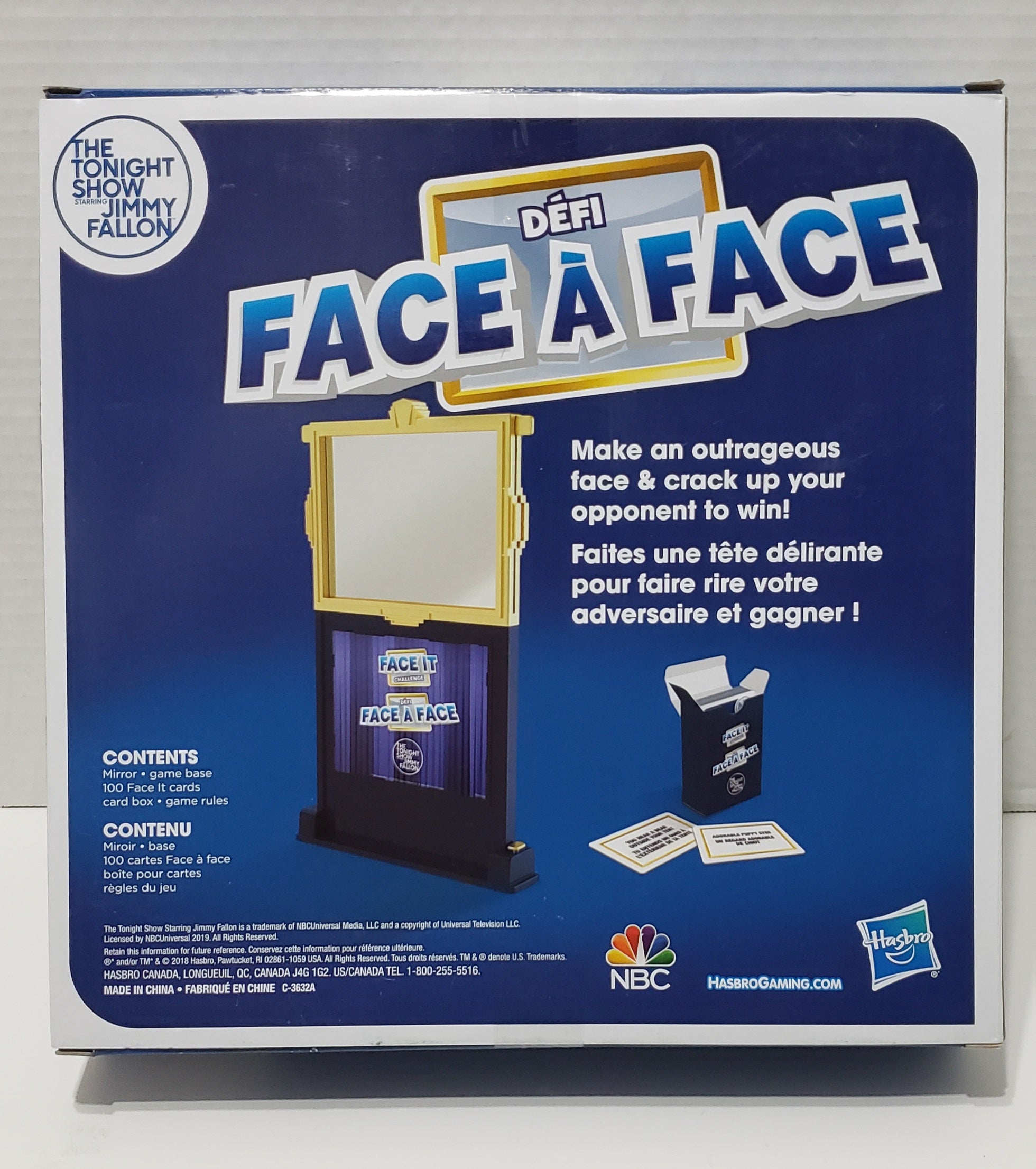 The Tonight Show Starring Jimmy Fallon Face It Challenge Game