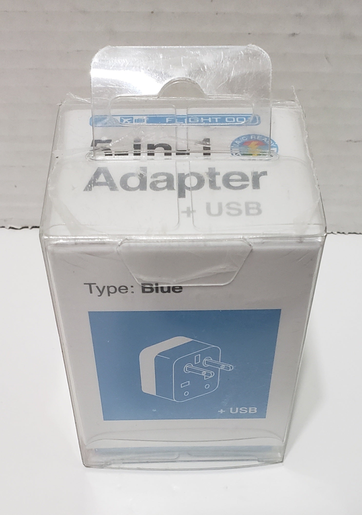 Flight 001 5-in-1 Color-Coded Universal Travel Adapter with 2 USB Ports