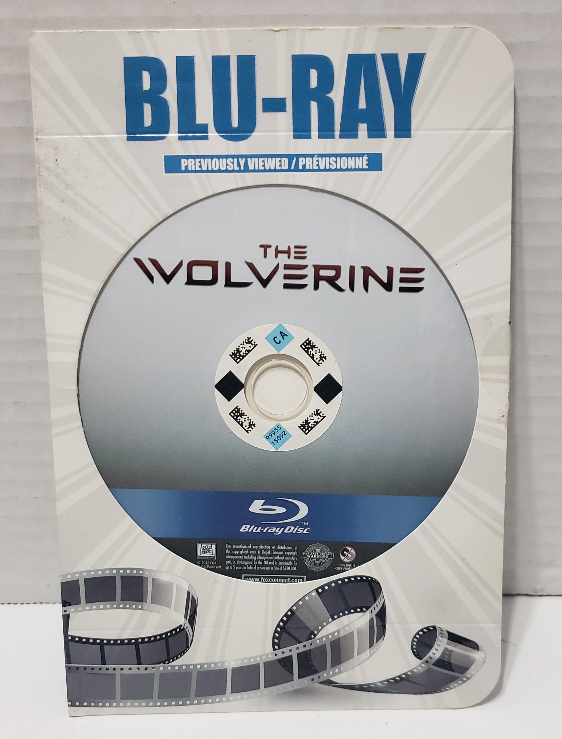 The Wolverine - Blu-ray - DISC ONLY