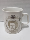 Queen Elizabeth II Commemorate Jubilee Mug, 1977, Used