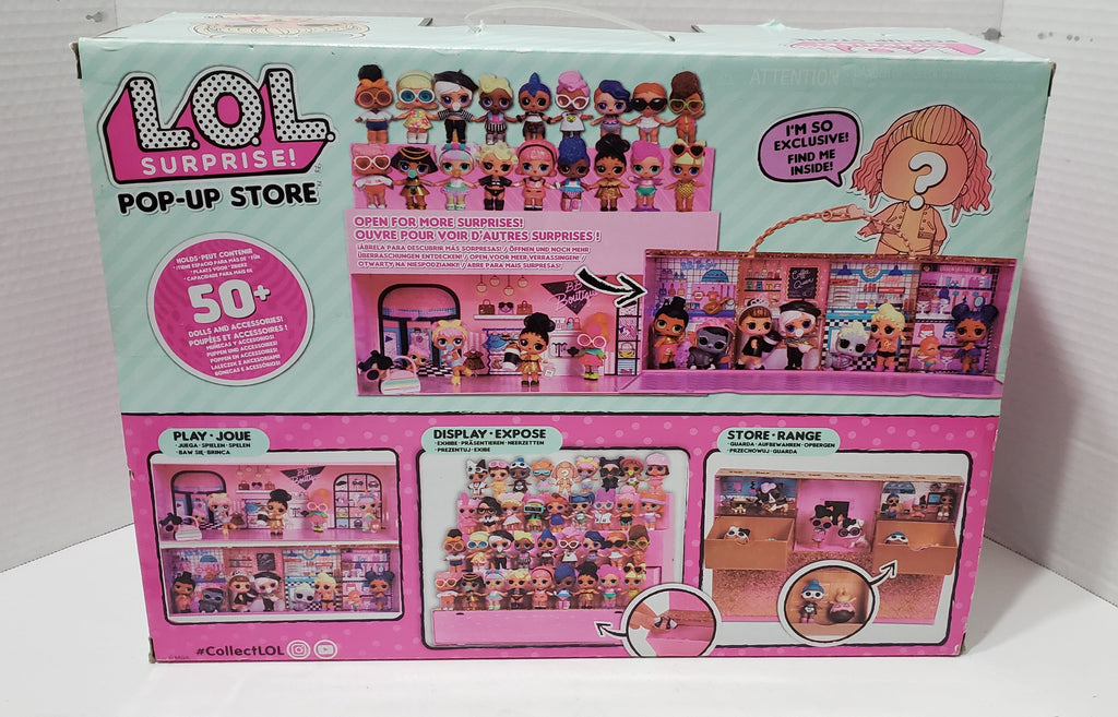 L.O.L. Surprise Pop-Up Store Display & Play with 1 Exclusive Doll - RARE