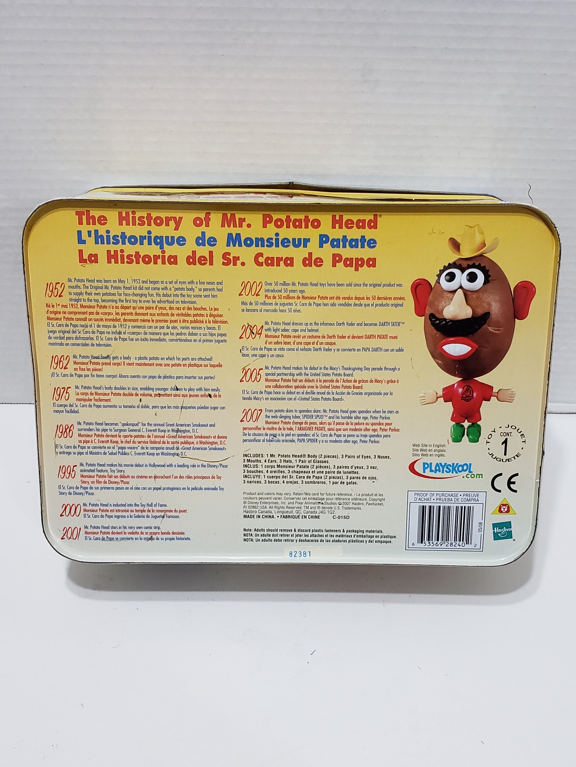 Mr. Potato Head, Collector's Edition Tin - Vintage