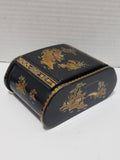 Oriental Cigarette/Trinket Box - Metal - Vintage