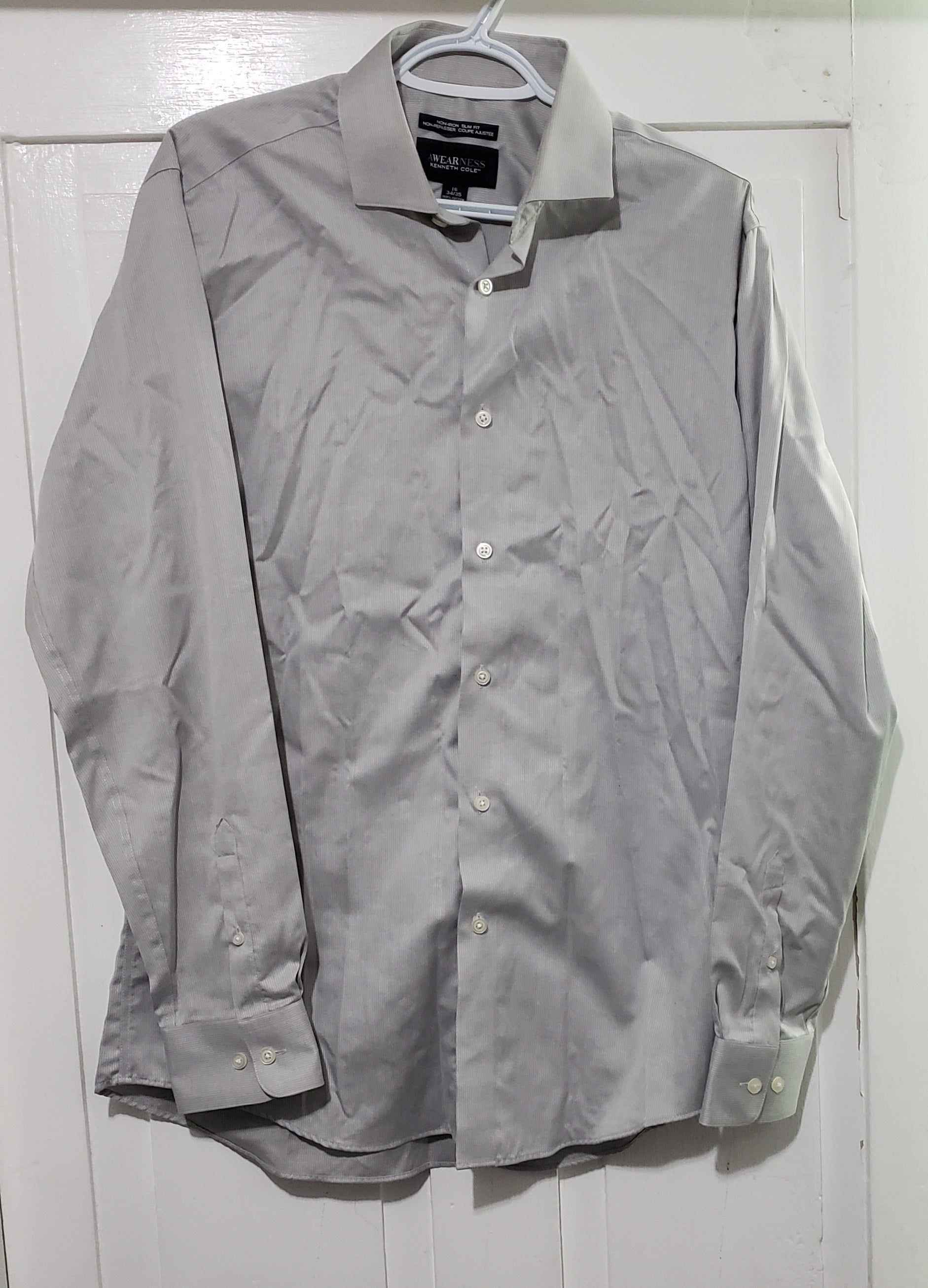 Kenneth Kole Awearness Dress Shirt - Men 16 34/35