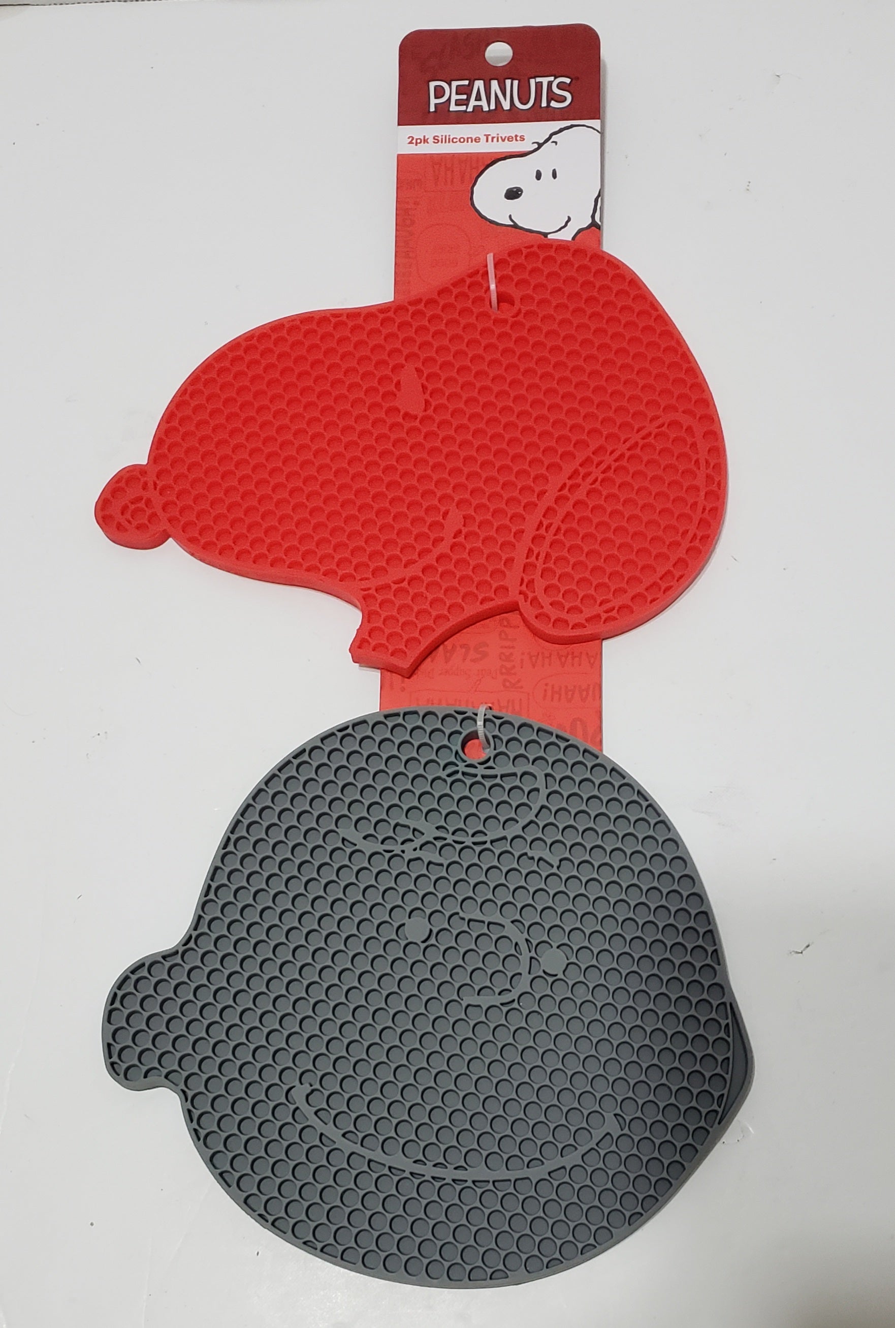 Peanuts Silicone Trivets - Snoopy & Charlie Brown