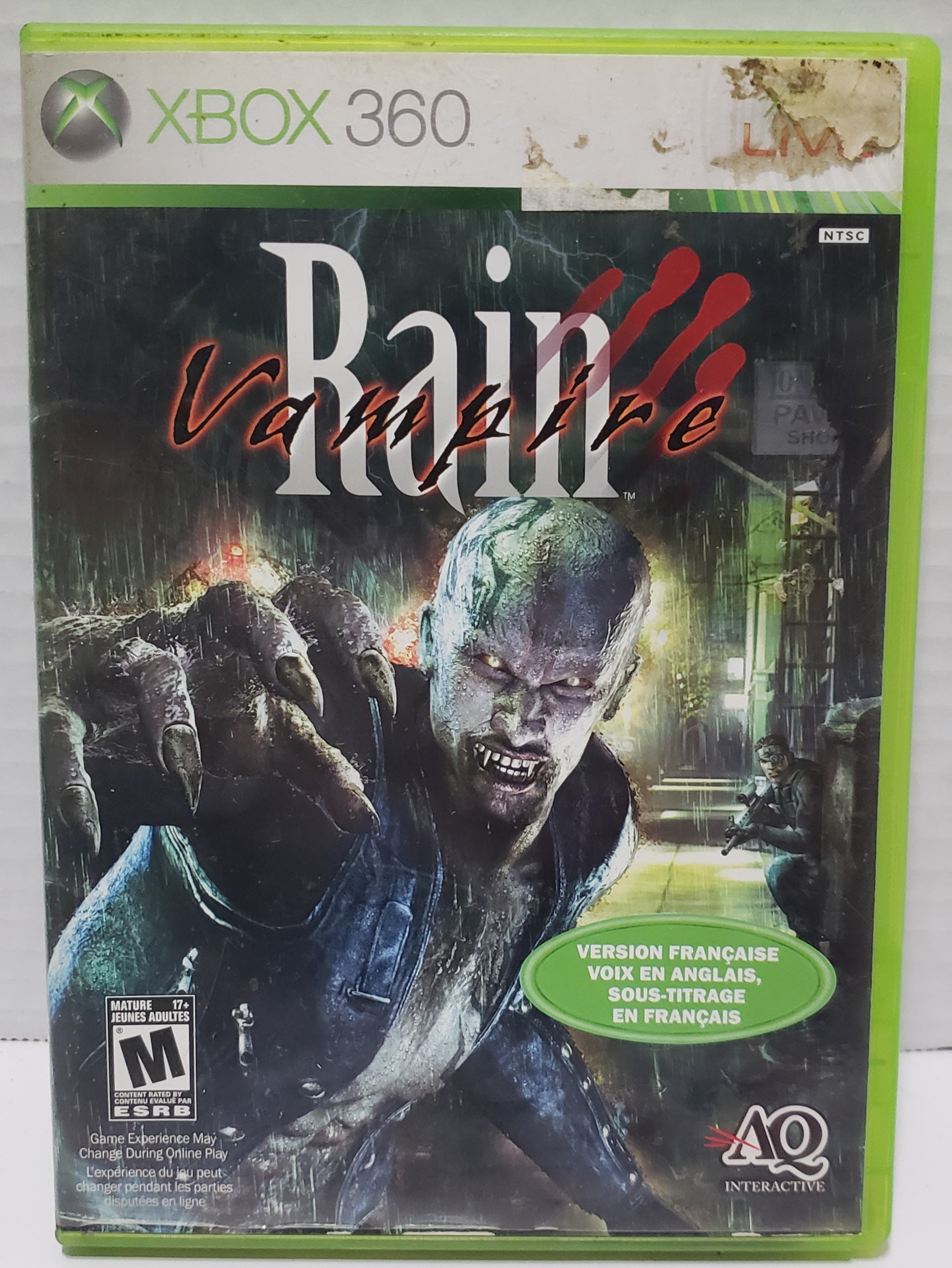 Vampire Rain - XBOX 360