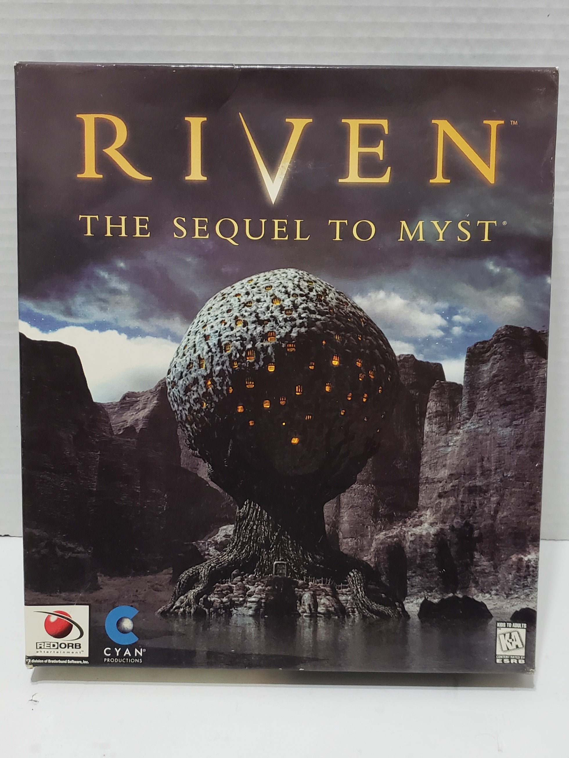 Riven The Sequel To Myst, Big Box Game - PC