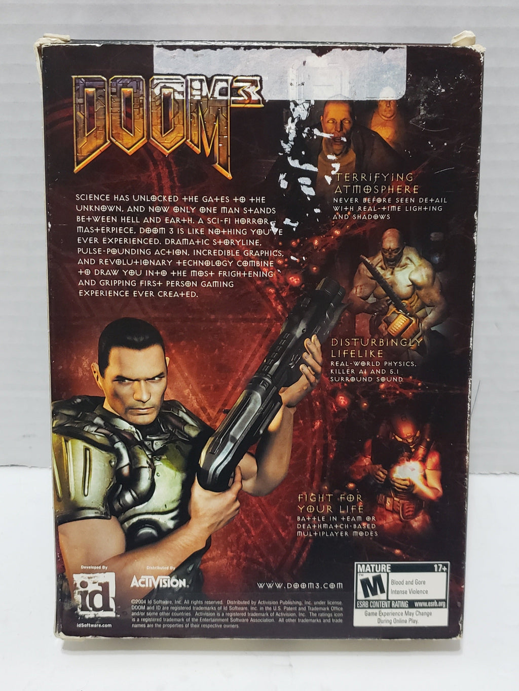 Doom 3, Box Game - PC