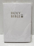 Holy Bible KJV - Paperback - White