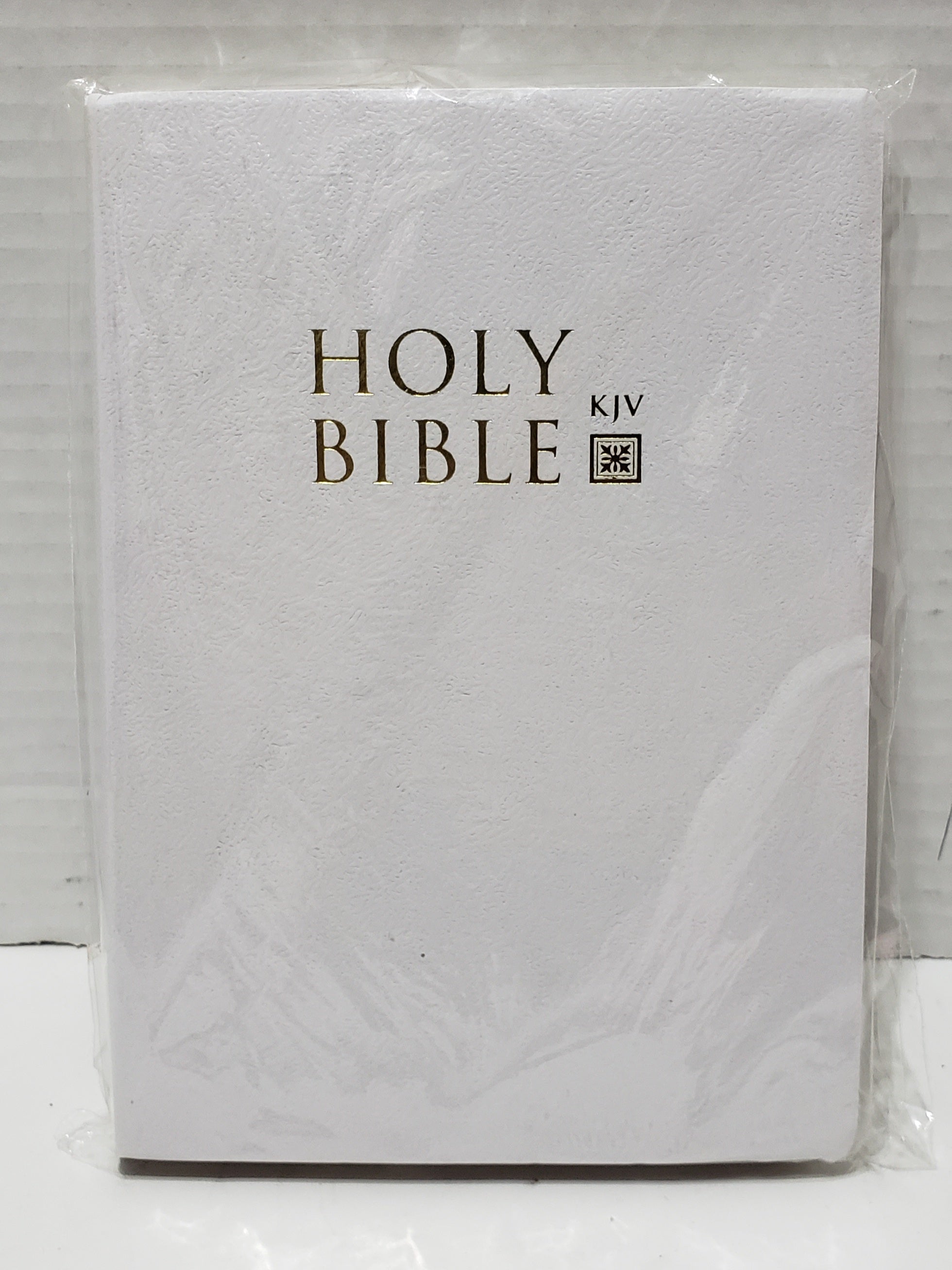 Holy Bible KJV - Paperback - White