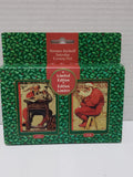 Norman Rockwell Saturday Evening Post Christmas Playing Cards, Limited Edition - 1998